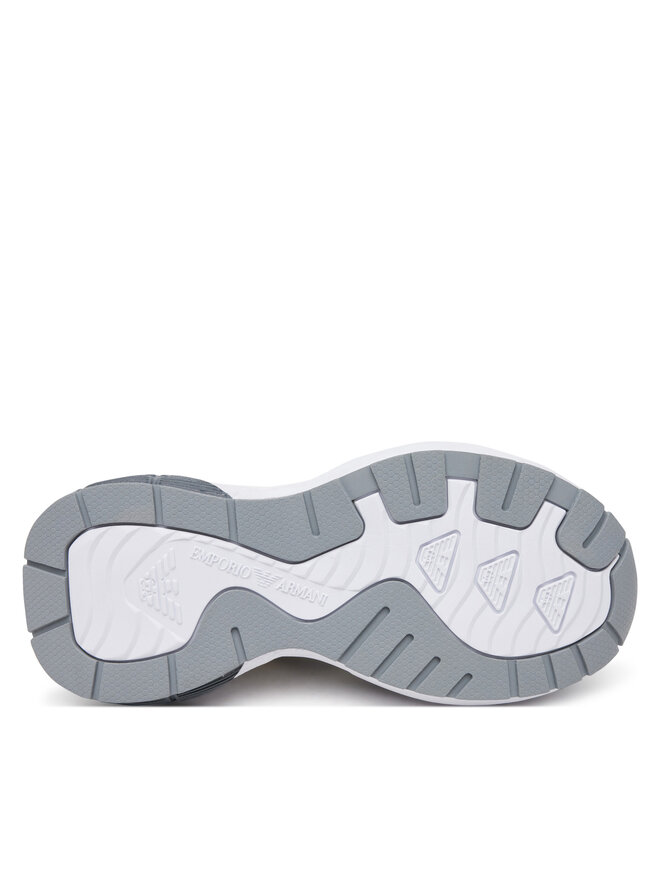 Emporio Armani Sneakersy Emporio Armani X3X238 XR388 00520 Srebrny