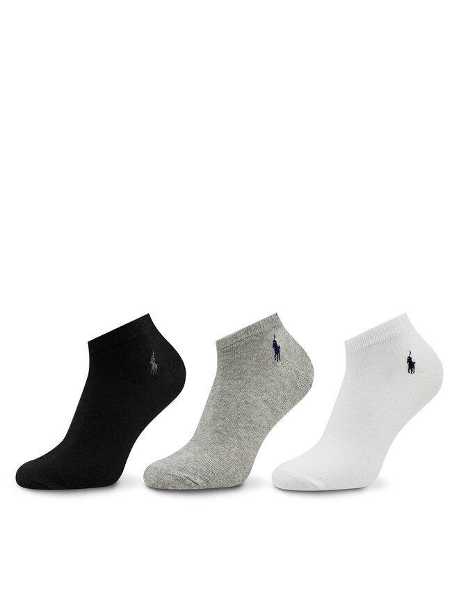 Polo Ralph Lauren Комплект 3 чифта къси чорапи унисекс Polo Ralph Lauren 449655213005 Цветен
