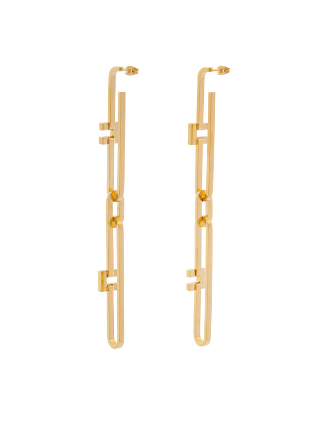 Elisabetta Franchi Сережки Elisabetta Franchi OR-12M-52E2-V260 Золотий