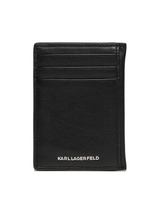 KARL LAGERFELD Custodie per carte di credito KARL LAGERFELD 236W3228 Nero