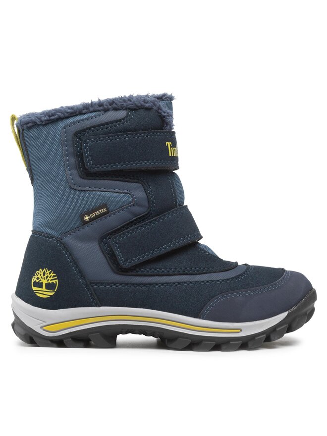 Bottes de neige Timberland Chillberg 2 Strap Gtx GORE TEX TB0A1H07H60 Bleu marine chaussures