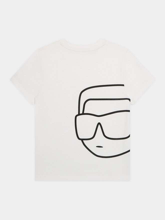 Karl Lagerfeld Kids Karl Lagerfeld Kids T-Shirt Z30056 S Weiß Regular Fit
