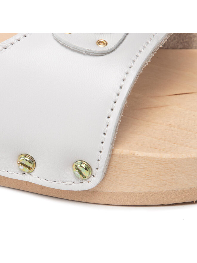 Scholl Παντόφλες Scholl Pescura Flat F29489 1065 350 Λευκό