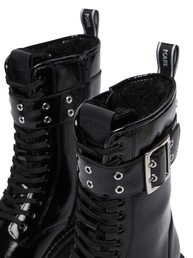 KARL LAGERFELD Schnürschuhe KARL LAGERFELD Kyla KL43475 Schwarz