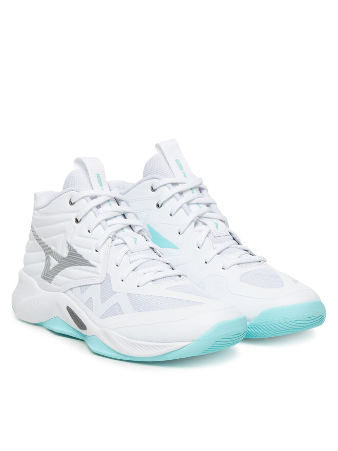 Mizuno Hallenschuhe Mizuno Wave Momentum Pro Mid V1GC2545 Weiß