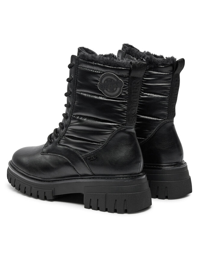 s.Oliver Schnürstiefeletten s.Oliver 5-26243-43 Schwarz