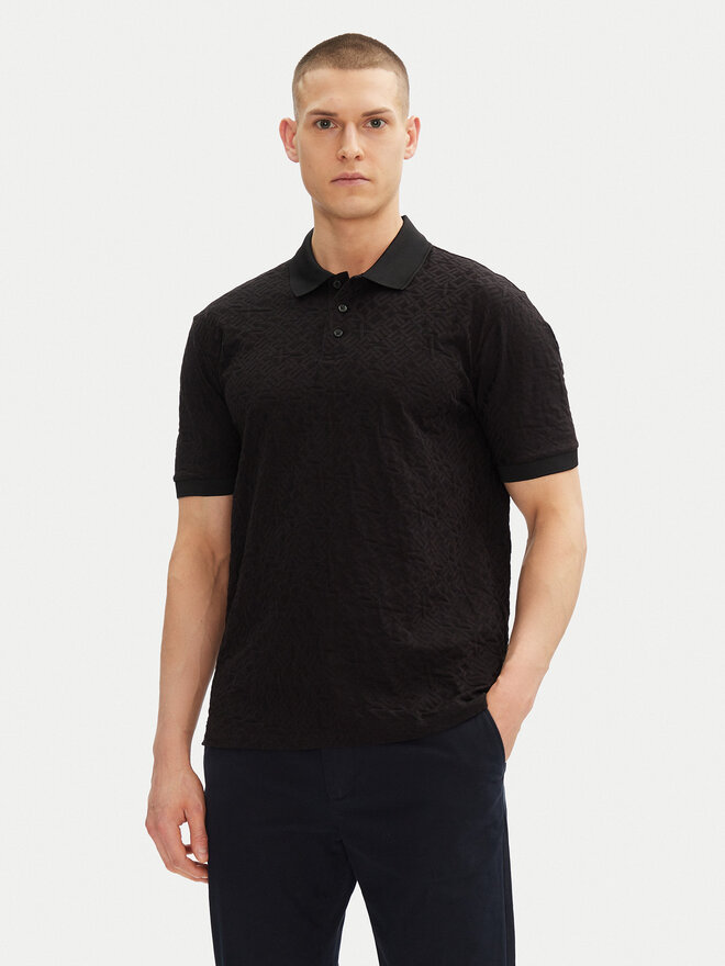 Armani Exchange Armani Exchange Poloshirt XM000477 AF10337 FC013 Schwarz Regular Fit