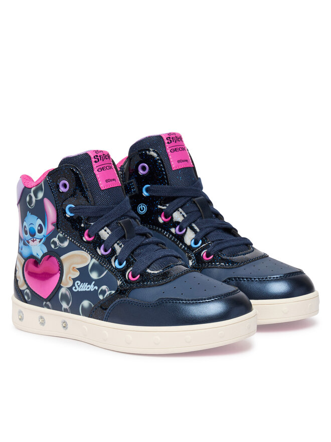 Geox Sneakers Geox J Skylin Girl J668WE 054AJ C4268 D Dunkelblau