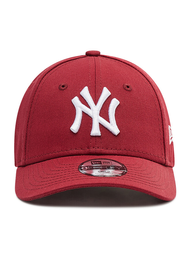 New Era Czapka z daszkiem New Era Kids League Essenti Youth 12745561 Bordowy