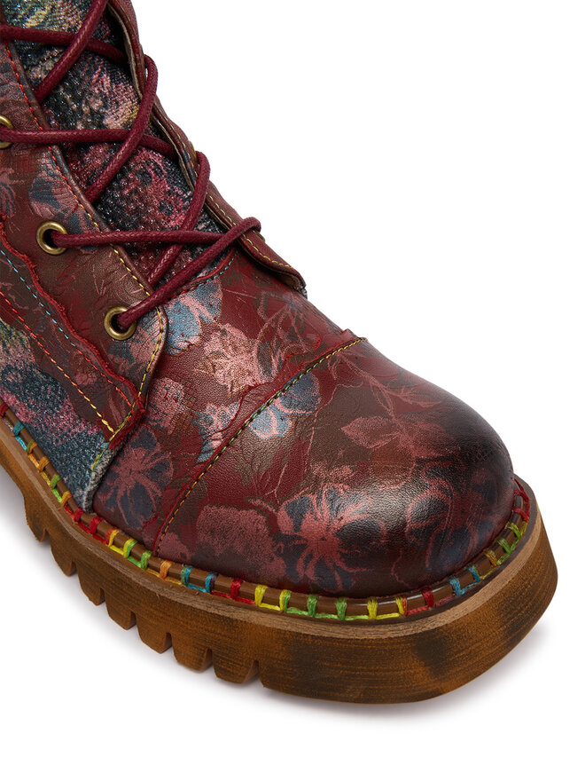 Laura Vita Schnürschuhe Laura Vita Oyao 2 Dunkelrot