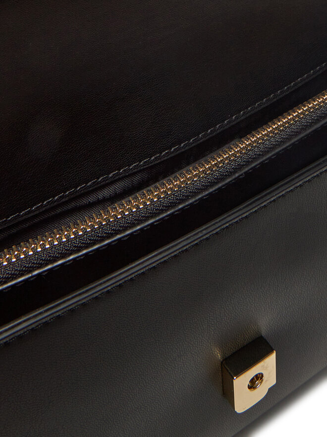 Tommy Hilfiger Bolso Tommy Hilfiger Th Heritage Conv Crossover Chain AW0AW17223 Negro