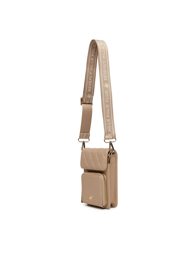 Beverly Hills Polo Club Torebka Beverly Hills Polo Club BHPC-L-007-07 Beżowy