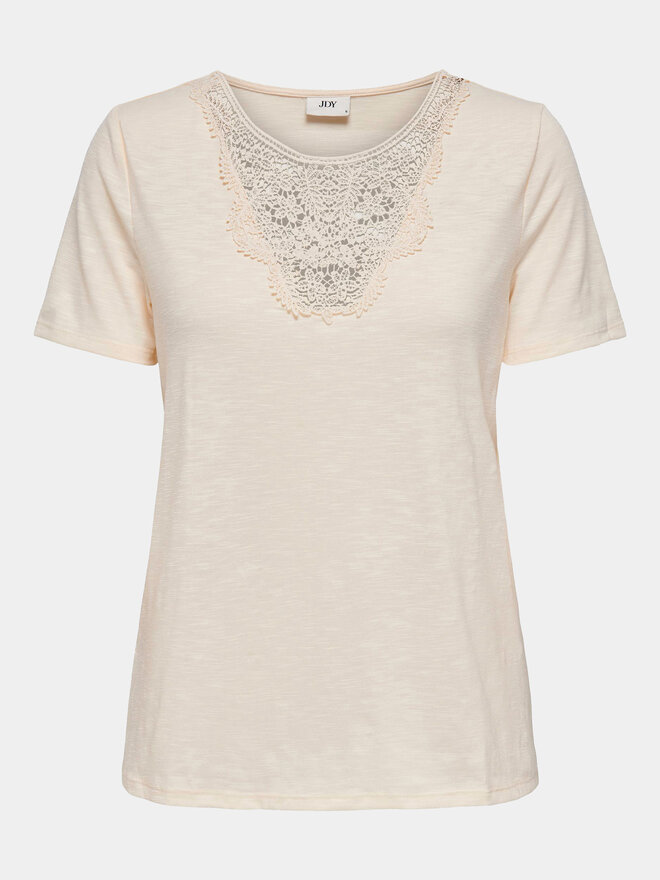 JDY JDY Camiseta Dodo 15296235 Beis Regular Fit
