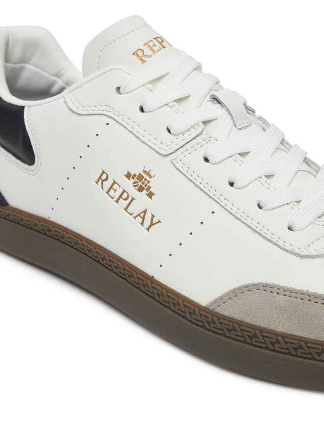 REPLAY Sneakersy REPLAY GMSD7 .000.C0002L Biały