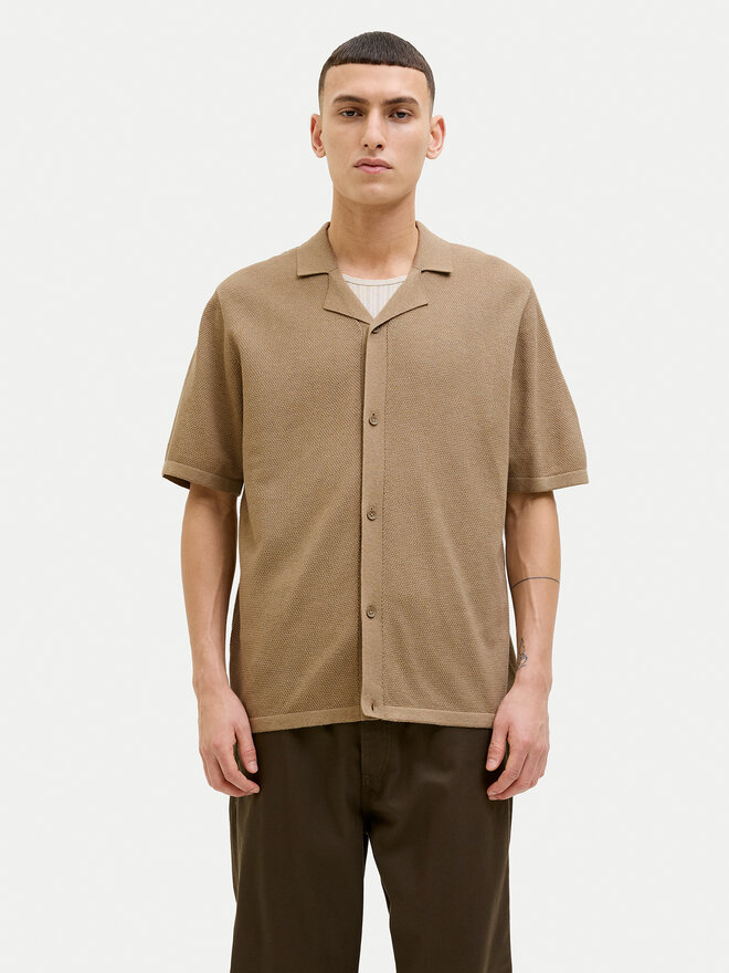 Jack&Jones Jack&Jones Polo marškinėliai Orion 12268226 Smėlio Relaxed Fit
