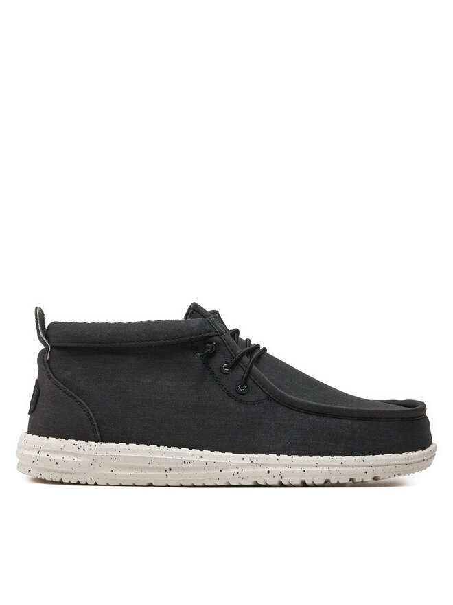Hey Dude Mocassini Hey Dude Wally Mid Canvas 40701-066 Nero