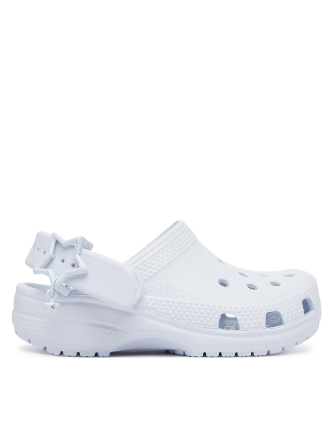 Crocs Pantoletten Crocs Classic Star Buckle Clog 214369 Hellblau