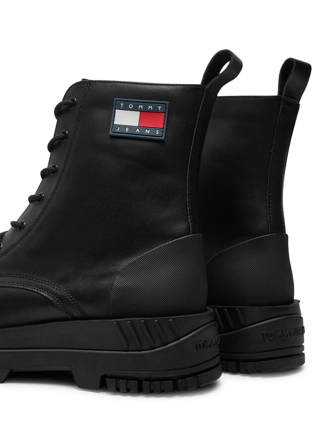 Tommy Jeans Schnürschuhe Tommy Jeans EM0EM01511 Schwarz