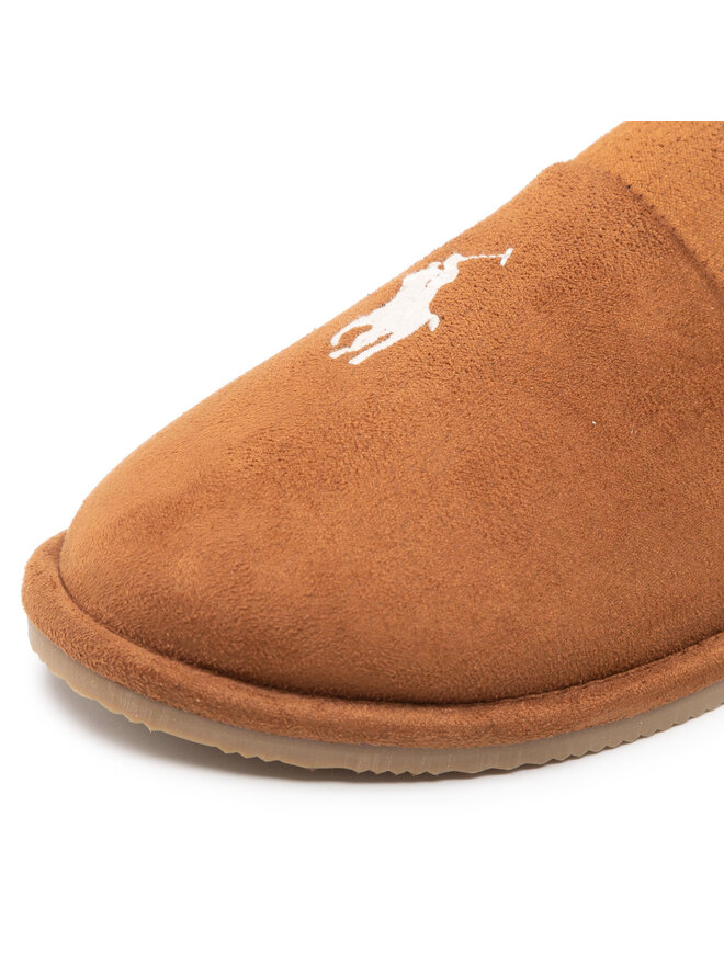 Polo Ralph Lauren Kapcie Polo Ralph Lauren Klarence RF103841 Brązowy
