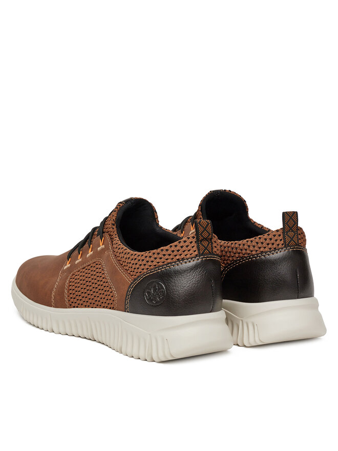 Rieker Sneakersy Rieker B7588-24 Hnedá