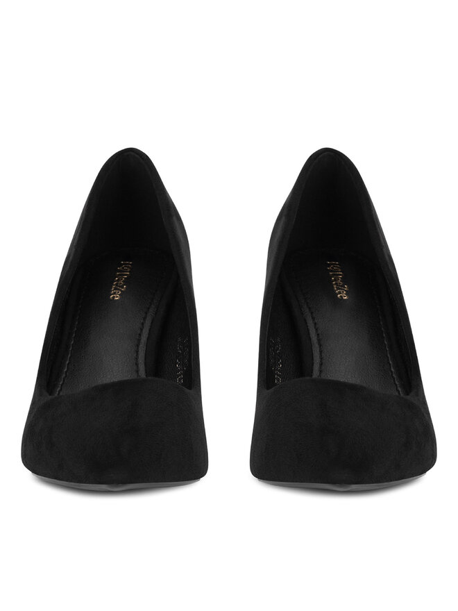 DeeZee Pantofi cu toc subțire DeeZee IV-DBC Negru