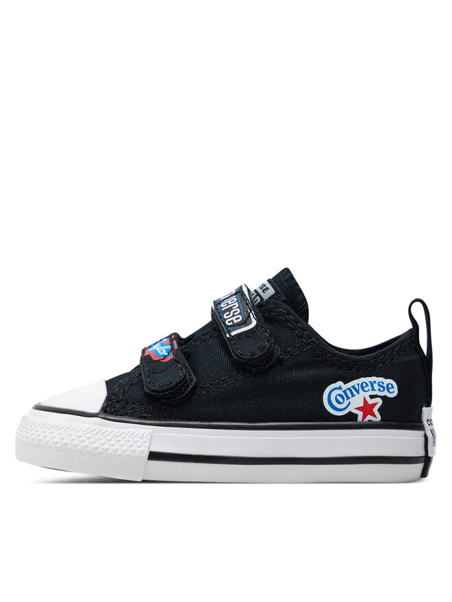 Converse Plátěnky Converse Chuck Taylor All Star Easy On Sticker Stash A06359C Černá