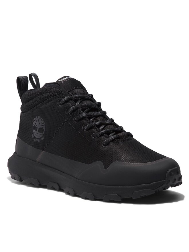 Timberland Bakancs Timberland Winsor Trail Mid Fab Wp TB0A67X80151 Fekete