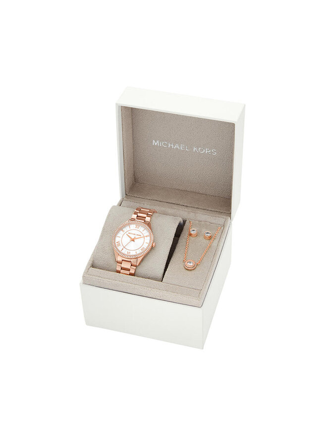 Michael kors lauryn rose gold watch cheap