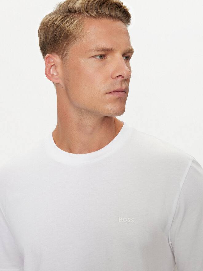 BOSS BOSS Camiseta Thompson 01 50468347 Blanco Regular Fit