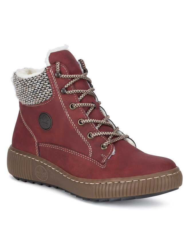 Stivaletti Rieker Z6620 33 Rosso escarpe