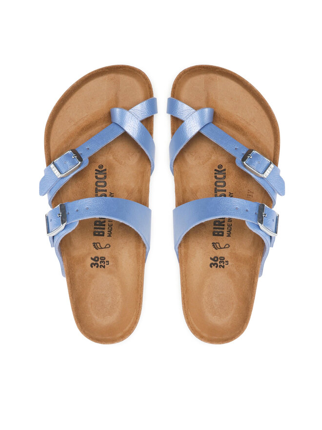 Birkenstock Zehentrenner Birkenstock Mayari 1021464 Blau