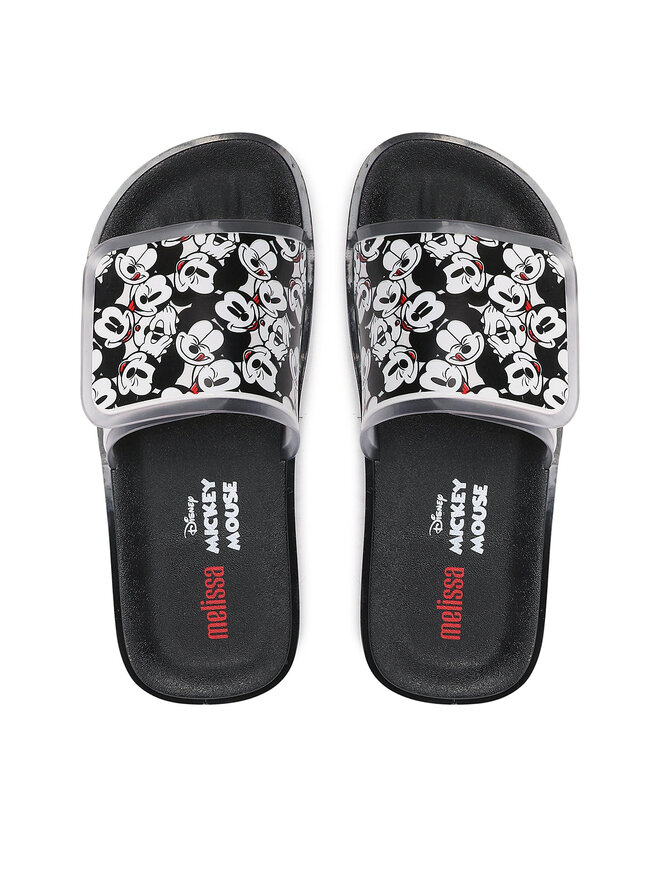 Melissa Παντόφλες Melissa Groovy + Mickey Mouse 33632 Μαύρο