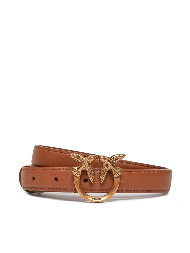 PINKO Ζώνη Γυναικεία Pinko Love Berry H2 Belt PE 24 PLT01 100143 A0F1 Καφέ