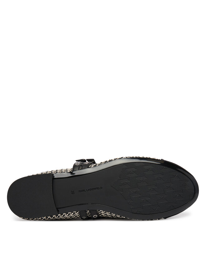 KARL LAGERFELD Ballerinas KARL LAGERFELD Karo KL40128 Schwarz