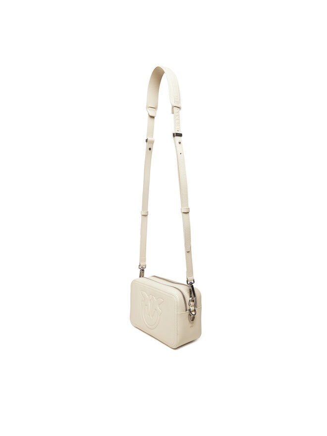 PINKO Torebka PINKO Carrie Camera Bag Classic PE 25 PLTT 104336 A26J Écru