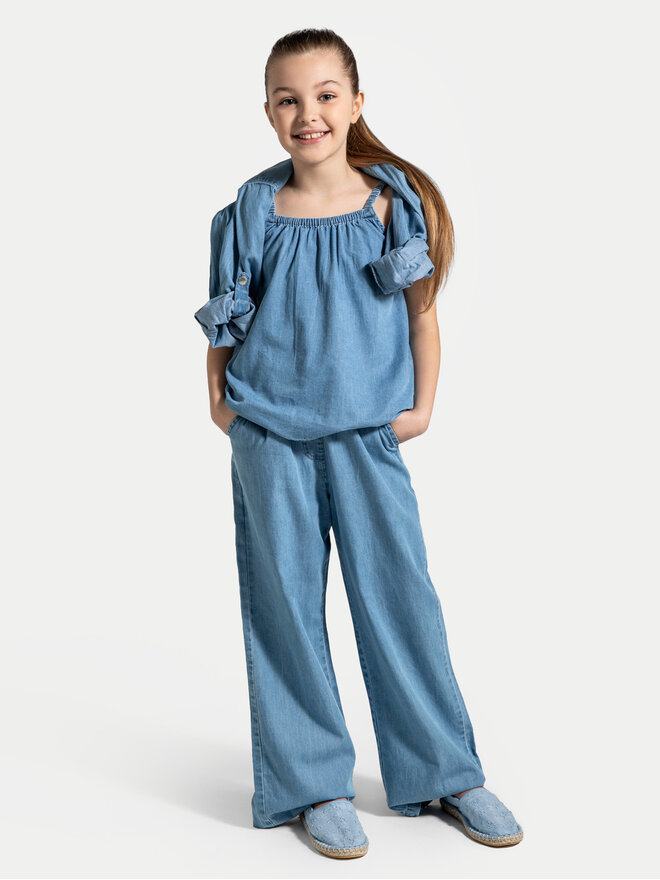 Coccodrillo Coccodrillo Top WC4140501HGJ Plava Regular Fit