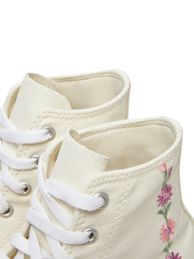 Converse Sneakers aus Stoff Converse Chuck Taylor All Star Florals A11774C Écru