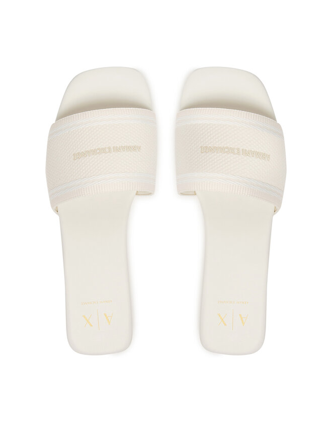 Armani Exchange Шльопанці Armani Exchange XW002569 AF22793 M0354 Білий