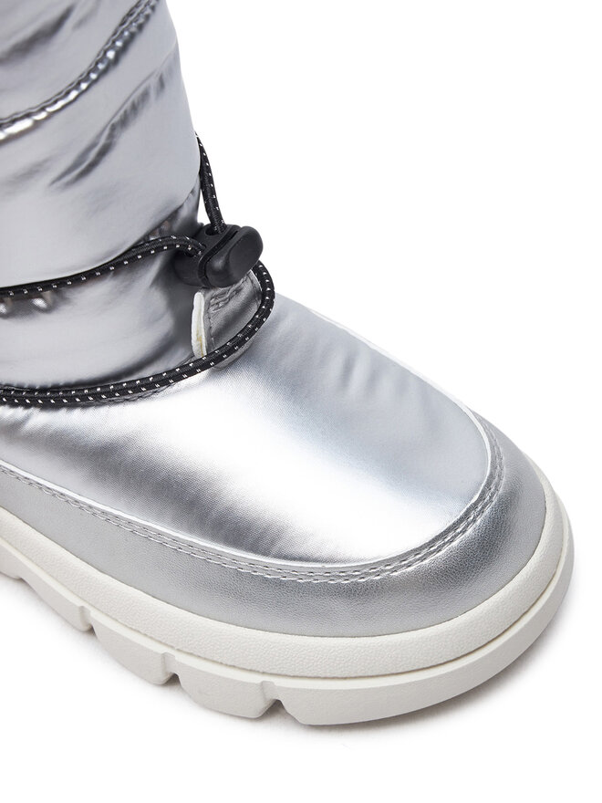 Geox Schnürschuhe Geox J46HWB 0LVNF C1007 S Grau