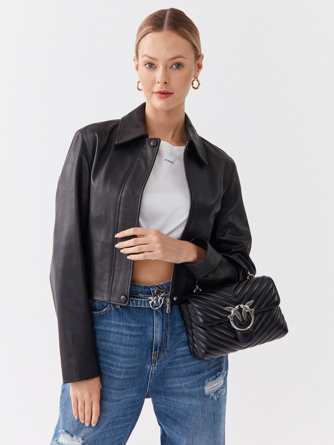 PINKO Torebka Pinko Love Lady Puff Mini Cl PE 23 PLTT 100044 A0GK Czarny