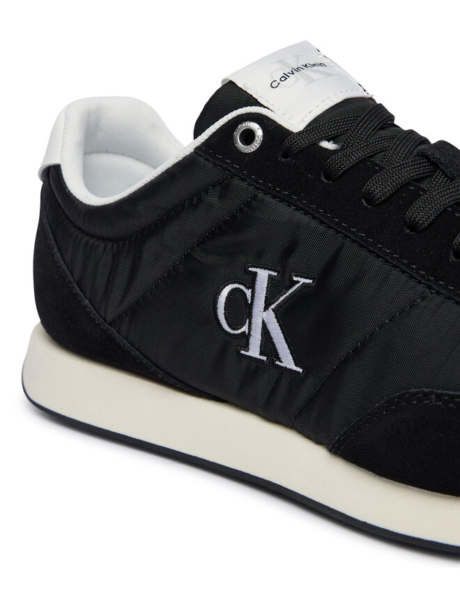 Calvin Klein Jeans Sneakers Calvin Klein Jeans Retro Runner Ess Mix Mat YM0YM01361 Schwarz