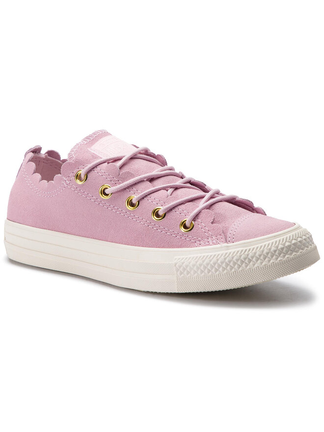 Sneakers aus Stoff Converse Ctas Ox 563416C Rosa eschuhe