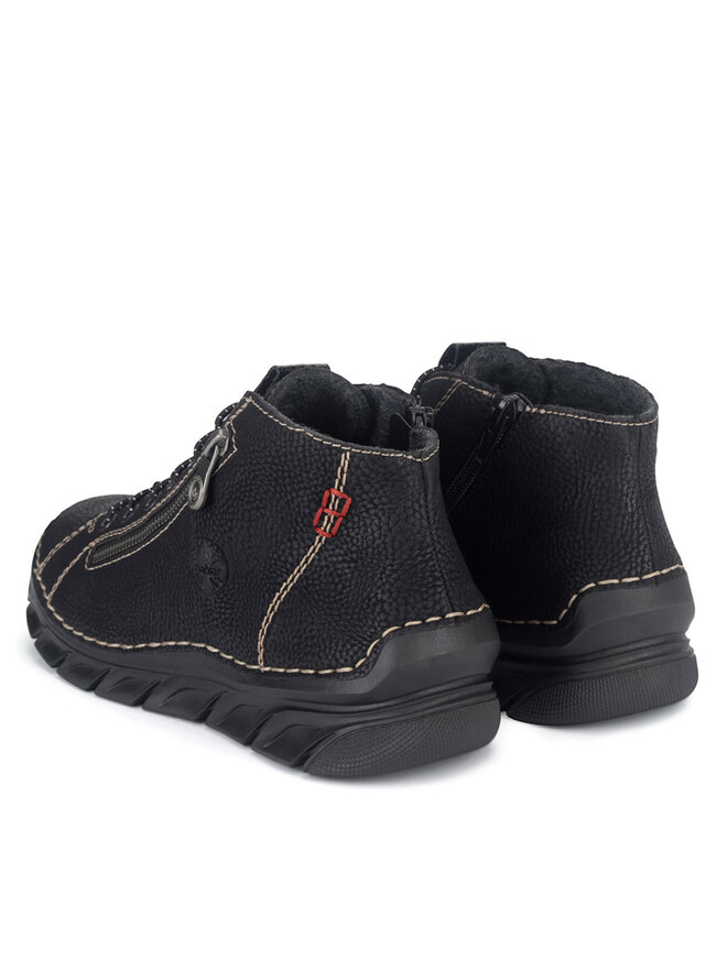 Rieker Členková obuv Rieker 55048-00 Čierna