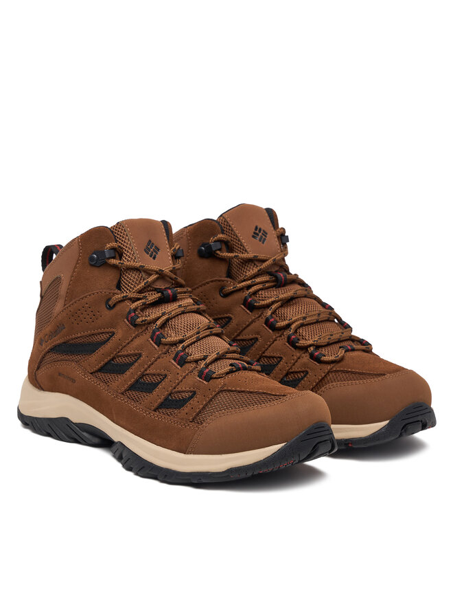 Columbia Trekkingschuhe Columbia Crestwood Mid Waterproof 2100641 Braun