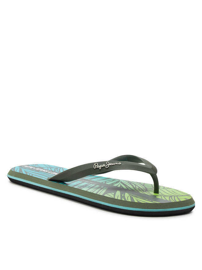 Pepe Jeans Japonki Pepe Jeans Whale Palm PMS70153 Khaki