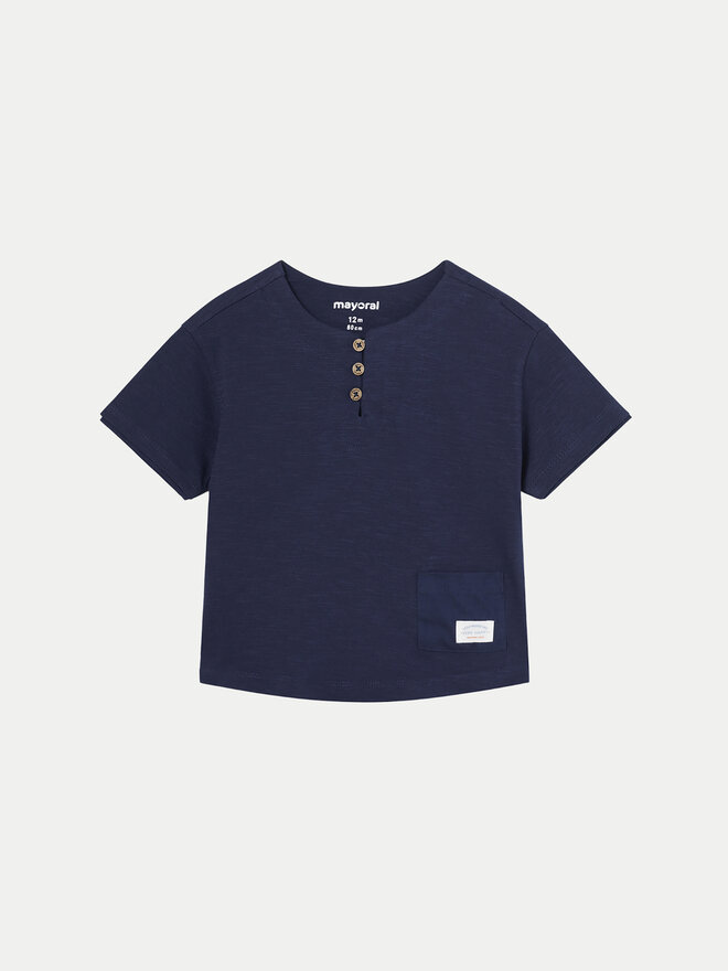 Mayoral Mayoral T-Shirt 01016 Dunkelblau Regular Fit