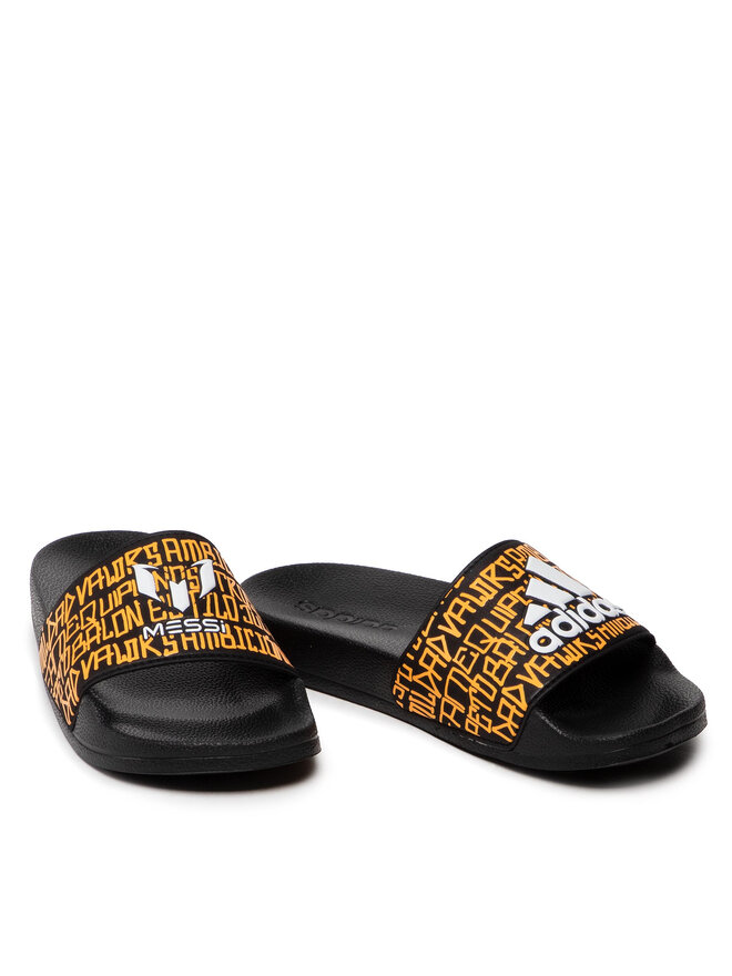 Pantoletten adidas Adilette Shower Messi K GW6136 Orange eschuhe