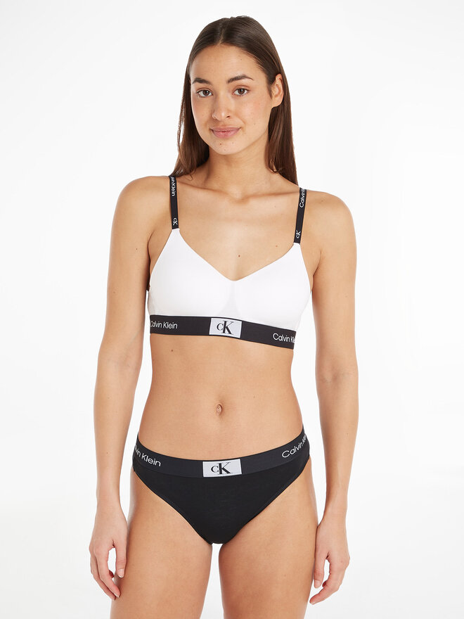 Calvin Klein Underwear Calvin Klein Underwear Klassischer Damenslip 000QF7222E Schwarz