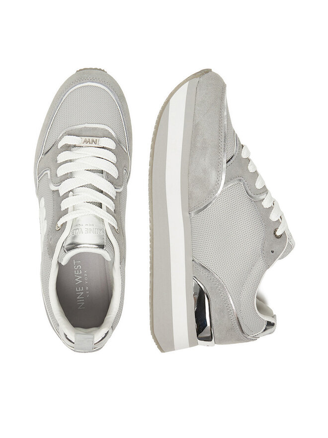 Nine West Sneakers Nine West SS25-3C093 Argintiu