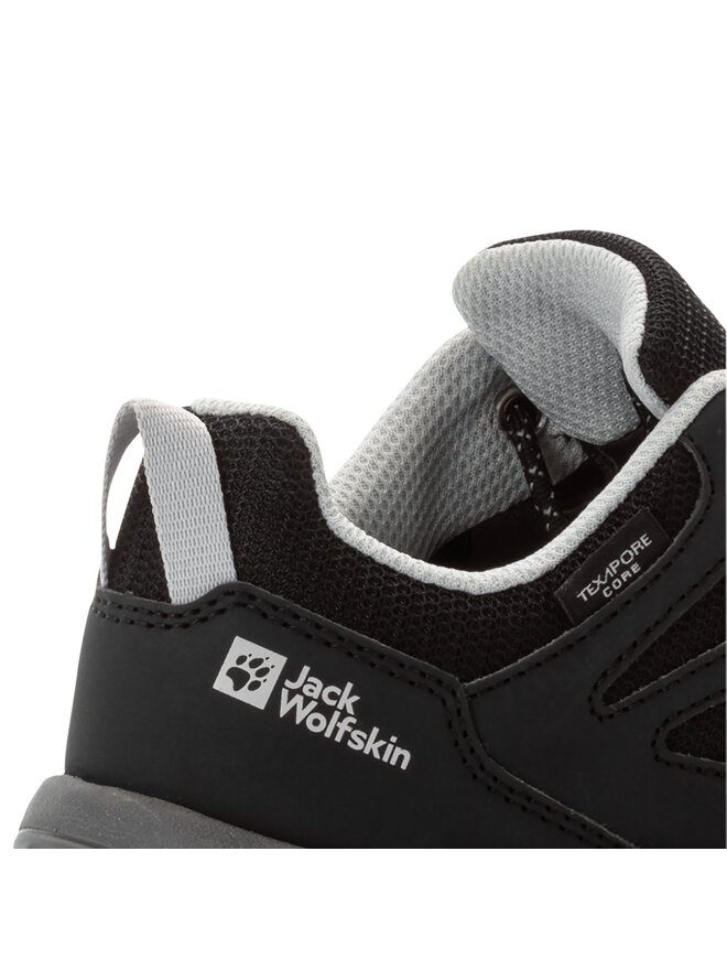 Jack Wolfskin Trekkingi Jack Wolfskin Woodland 2 Texapore Low 4059811 Czarny